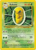 Pokémon Base Set #33 — Kakuna (Uncommon, Unlimited)