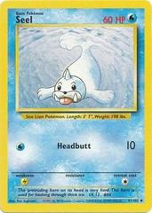 Pokémon Base Set #41 — Seel (Uncommon, Unlimited)