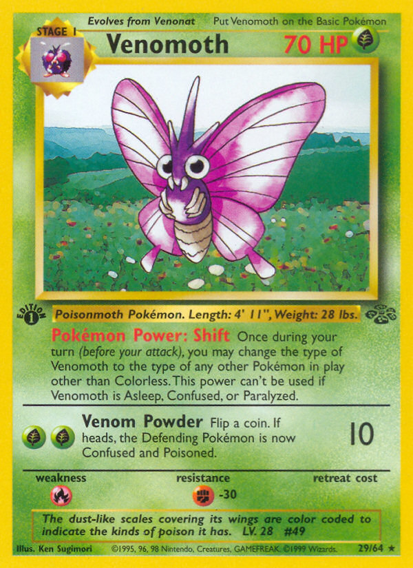 Venomoth #29 Jungle