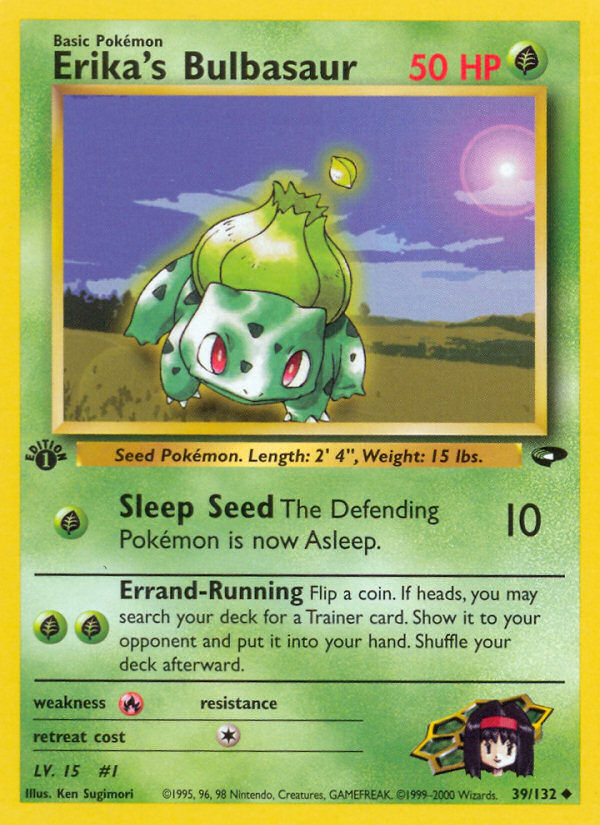 Erika's Bulbasaur Gym Series