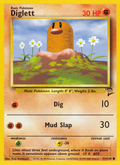 Pokémon Base Set 2 #71 — Diglett (Common) #2