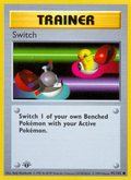 Pokémon Base Set #95 — Switch (Common, Shadowless)