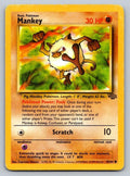 Pokémon Jungle #55 — Mankey (Common)