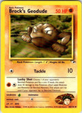 Pokémon Gym Heroes #38 — Brock's Geodude (Uncommon)