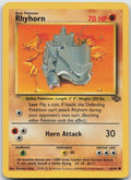 Pokémon Jungle #61 — Rhyhorn (Common) #1